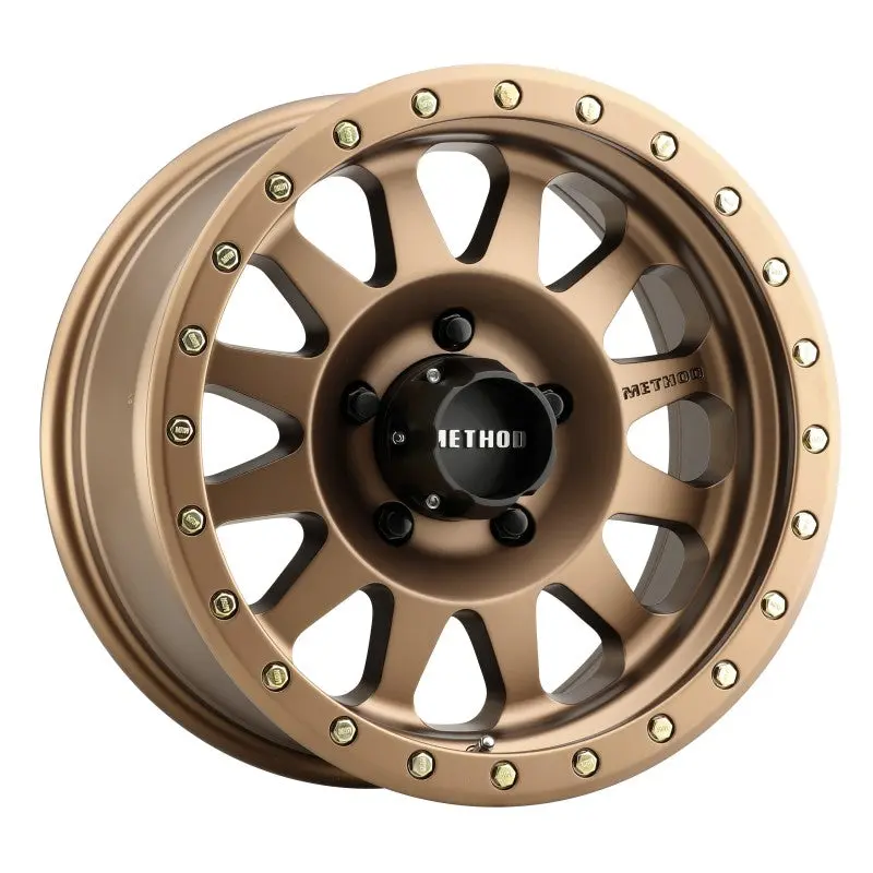 Method MR304 Double Standard 15x8 -24mm Offset 5x4.5 Method Bronze Wheel Method Wheels