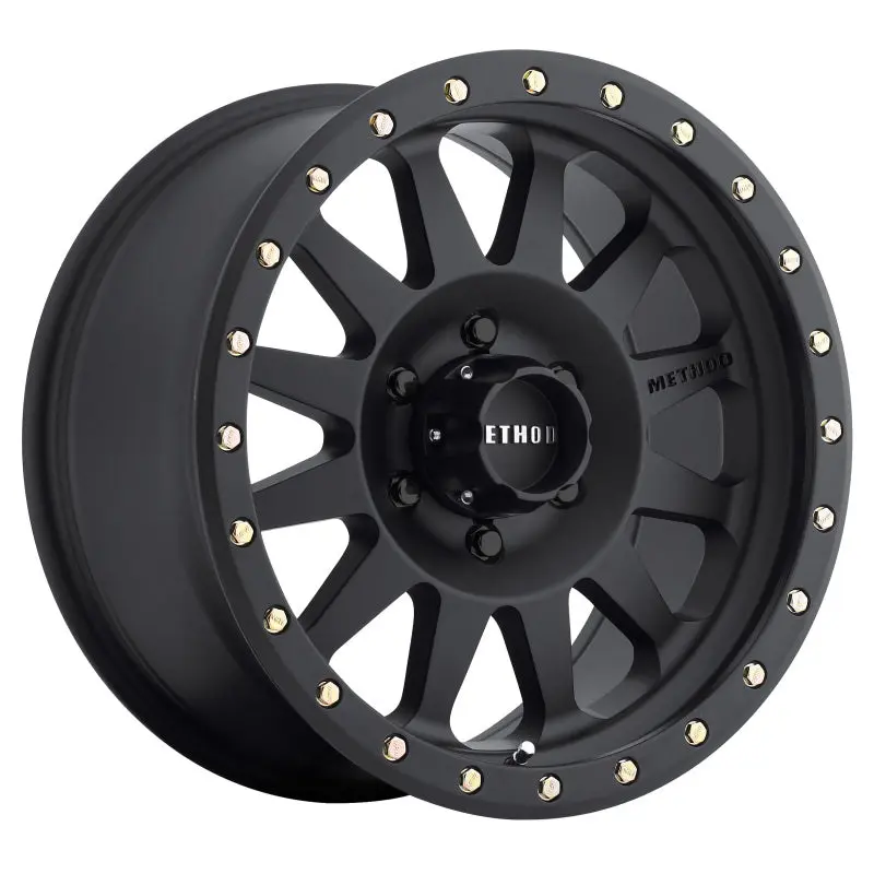 Method MR304 Double Standard 15x8 -24mm Offset 6x5.5 Matte Black Wheel Method Wheels