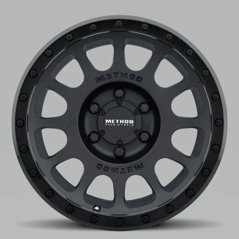 Method MR305 NV 18x9 -12mm Offset 6x5.5 108mm CB Double Black Wheel Method Wheels