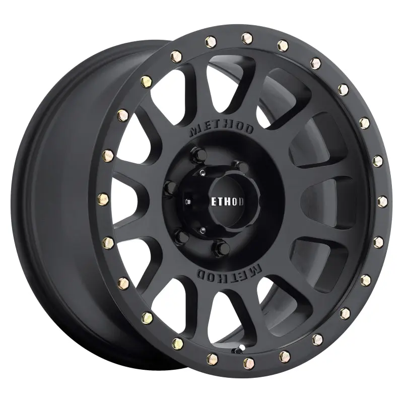 Method MR305 NV 18x9 +18mm Offset 6x135 94mm CB Matte Black Wheel Method Wheels