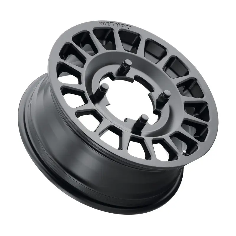 Method MR407 Bead Grip Wheel 15x6 5+1 51mm Offset 5x4.5 77mm CB Matte Black Method Wheels