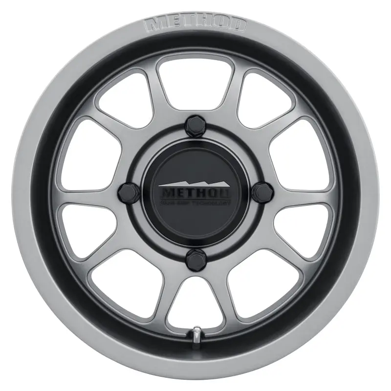 Method MR409 Bead Grip 15x7 Wheel 4+3/13mm Offset 4x156 132mm CB Steel Grey Method Wheels