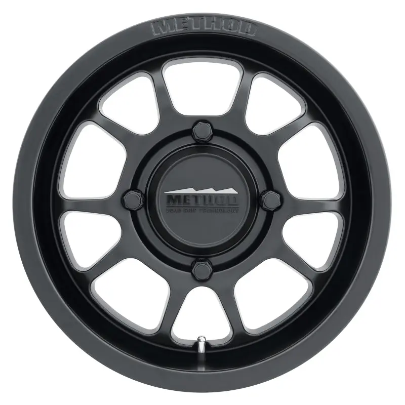 Method MR409 Bead Grip 15x7 Wheel 4+3/13mm Offset 4x156 132mm CB Matte Black Method Wheels