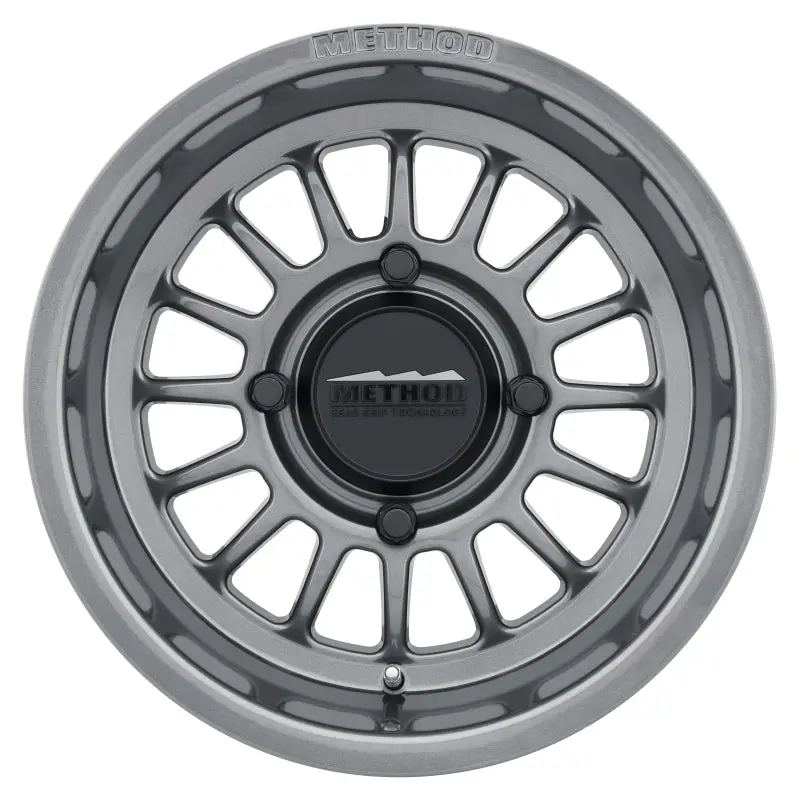 Method MR411 Bead Grip 15x7 Gloss Titanium Wheel 5+2/38mm Offset 4x136 106.25mm CB Method Wheels