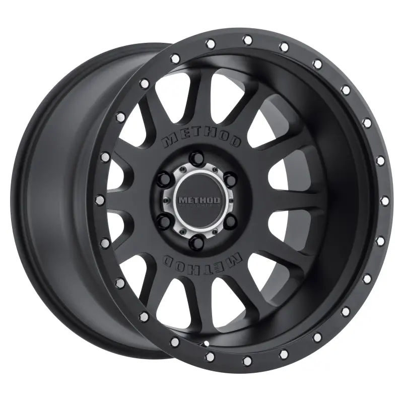 Method MR605 NV 20x10 -24mm Offset 6x5.5 106.25mm CB Matte Black Wheel Method Wheels