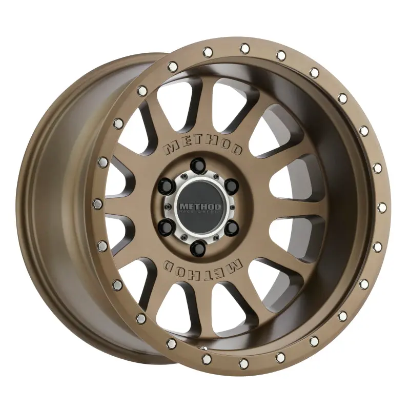 Method MR605 NV 20x10 -24mm Offset 6x5.5 106.25mm CB Method Bronze Wheel Method Wheels