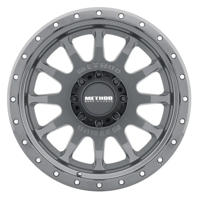 Method MR605 NV 20x10 -24mm Offset 8x6.5 121.3mm CB Gloss Titanium Wheel Method Wheels