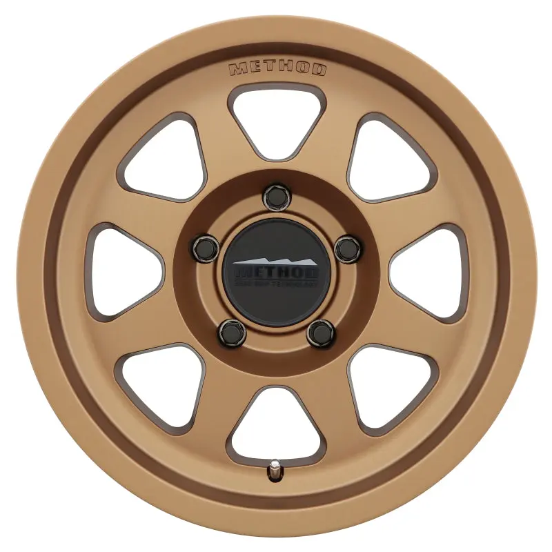Method MR701 17x8.5 0mm Offset 5x5 71.5mm CB Method Bronze Wheel Method Wheels