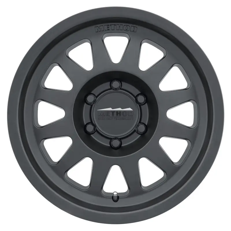 Method MR704 17x8.5 0mm Offset 8x170 130.81mm CB Matte Black Wheel Off-Road Vehicles Method Wheels