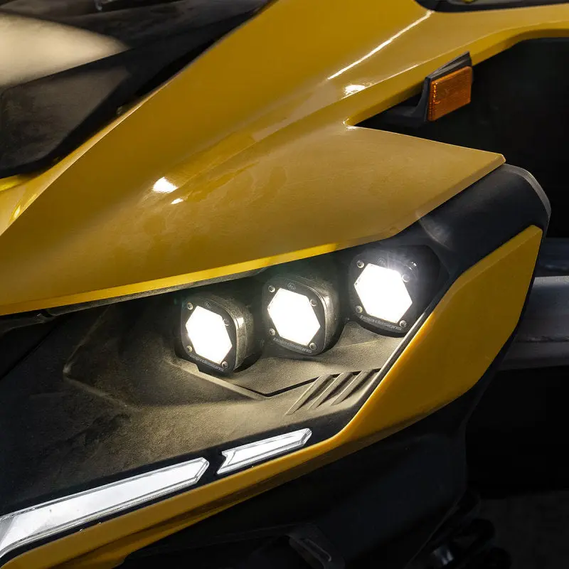 Baja Designs 2024 Can-Am Maverick R Triple S1 Unlimited Headlight Kit Off-Road Lighting