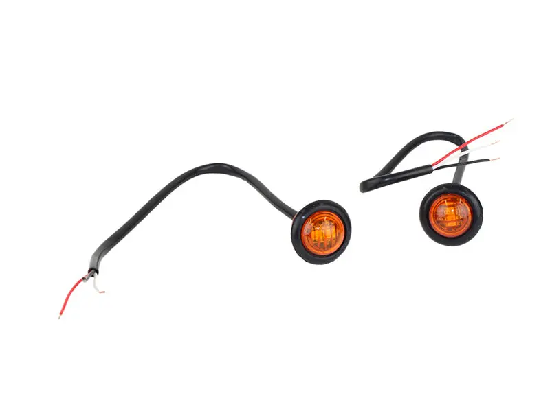 Fishbone Offroad Amber LEDs 3/4In Pair Offroad Lighting and Indicators
