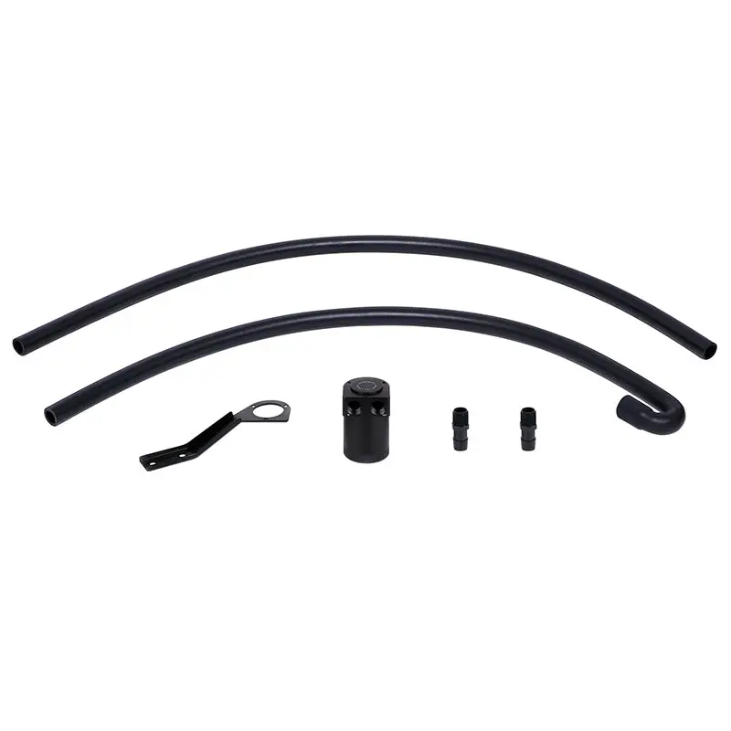 Mishimoto 07-10 BMW N54 Baffled Oil Catch Can Kit Black CCV Side