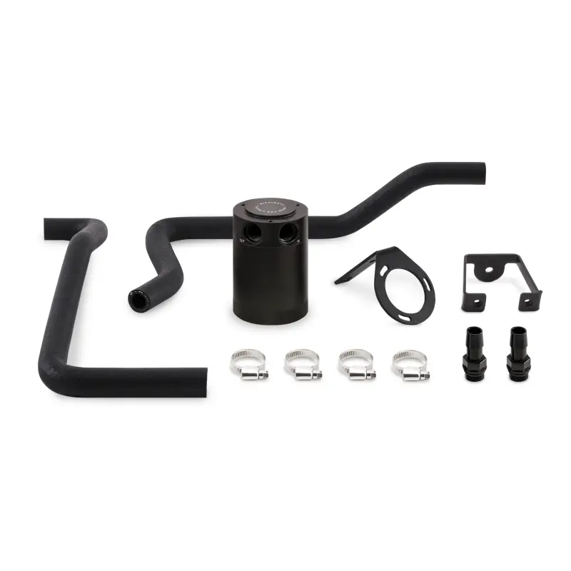 Mishimoto Black Direct Fit Oil Catch Can Kit 05-10 Dodge Charger/Chrysler 300C 6.1L