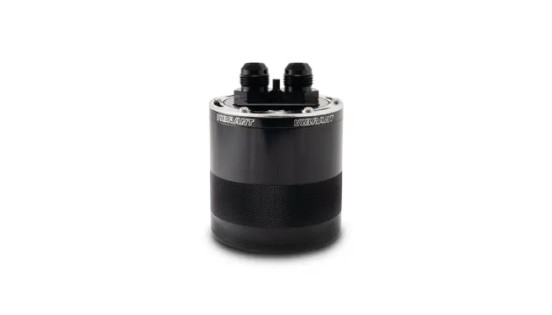 Vibrant Small 0.75L 2-Port Catch Can Assembly Oil Separator