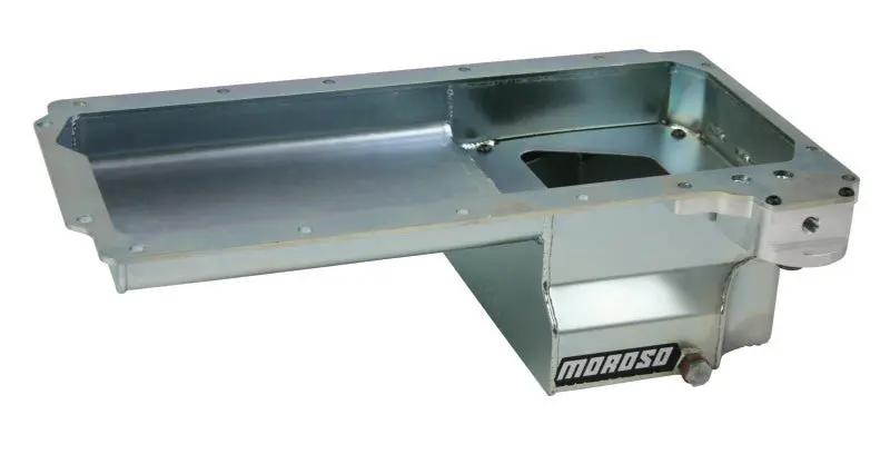 Moroso GM LS Swap Early F-Body Wet Sump 6in Steel Oil Pan Rear Sump