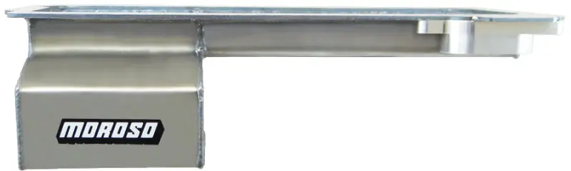 Moroso GM LS Swap Wet Sump 6.5qt 6in Steel Oil Pan Front Sump