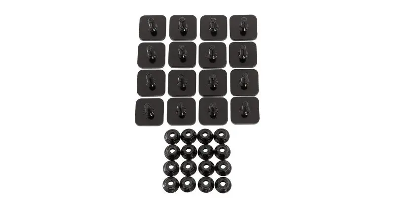 Rhino-Rack Pioneer NG Platform Replacement Channel Hardware - 16 Piece Set