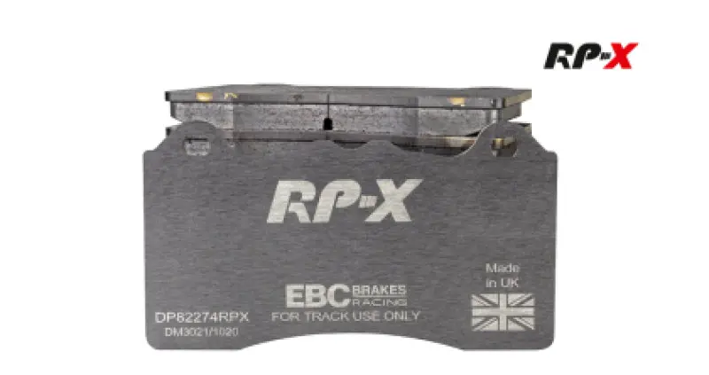 EBC Racing RP-X Race Front Brake Pads 2020 Toyota GR Supra 2.0 Turbo and 2019 BMW 330 G20 2.0 Turbo