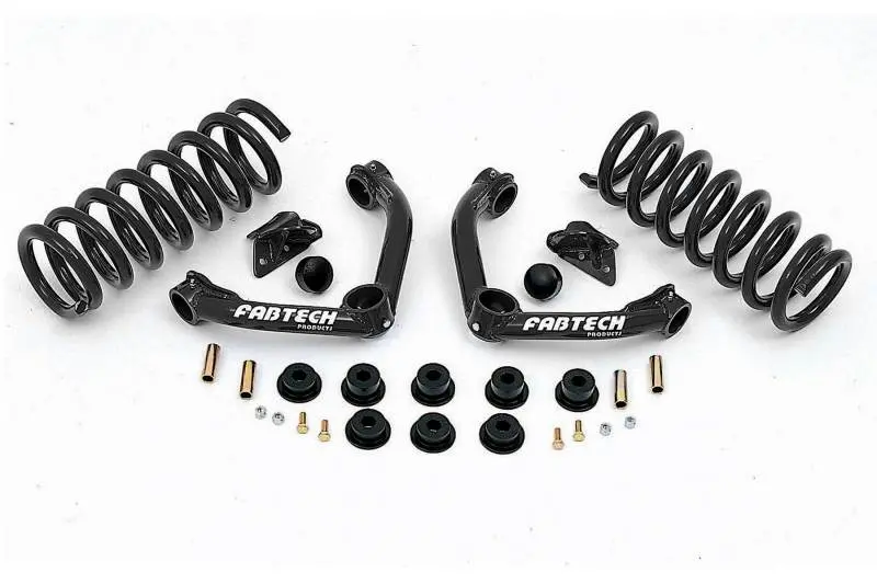 Fabtech 2.5in Performance System Performance Shocks 98-08 Ford Ranger 2WD Coil Spring Front Suspension 4Cyl & 3.0L