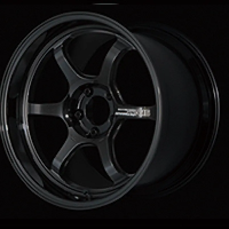 Advan R6 18x9.5 +45 5-114.3 Racing Titanium Black Performance Wheel