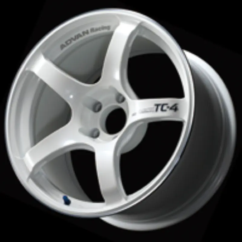 Advan TC4 16x7.0 +44 5-114.3 Racing White Metallic Ring Wheel