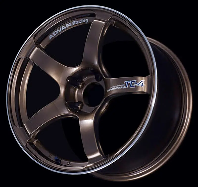 Advan TC4 17x9.0 +45 5-114.3 Umber Bronze Metallic Ring Wheel