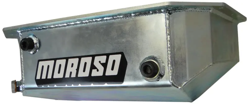 Moroso Acura Honda K Series Notched Road Race Baffled Wet Sump Extra Capacity 5.5in Steel Oil Pan