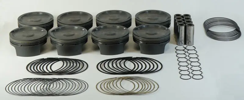 Mahle MS Piston Set GM LS 427ci 4.065in Bore 4.125in Stroke 10.8 CR Performance Engine