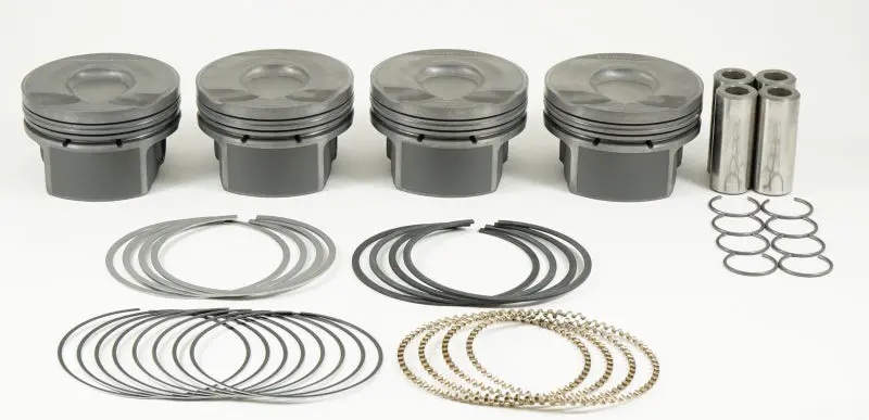 Mahle MS Piston Set 07+ Mini 77.50mm Bore 85.8mm Stroke 138.2mm Rod 20mm Pin 1cc 10.3 CR Set 4