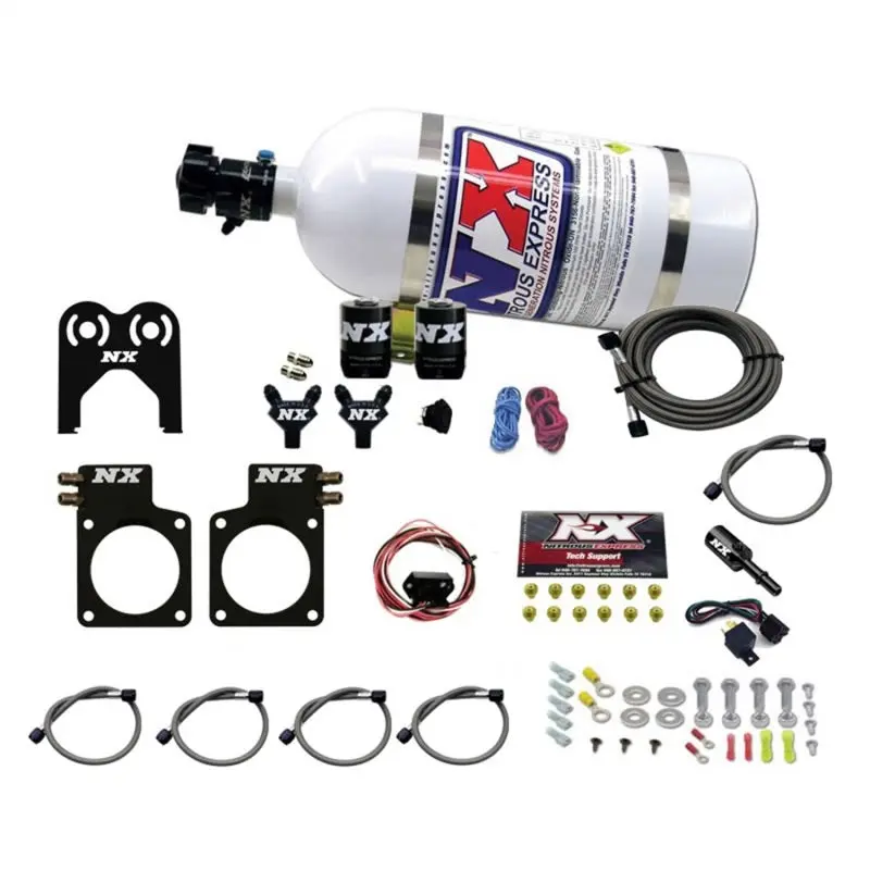Nitrous Express Nissan GT-R Nitrous Plate Kit 10lb Bottle 35-300HP Performance Boost