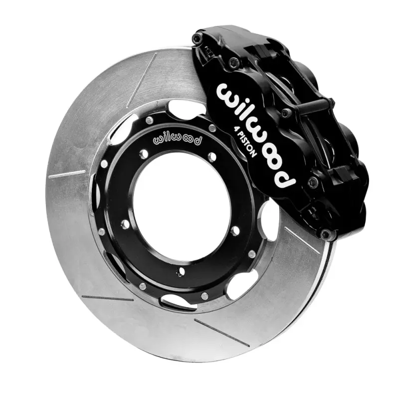 Wilwood Superlite Brake Kit 69-74 Porsche 911 Front 3in MT Slotted Face Black