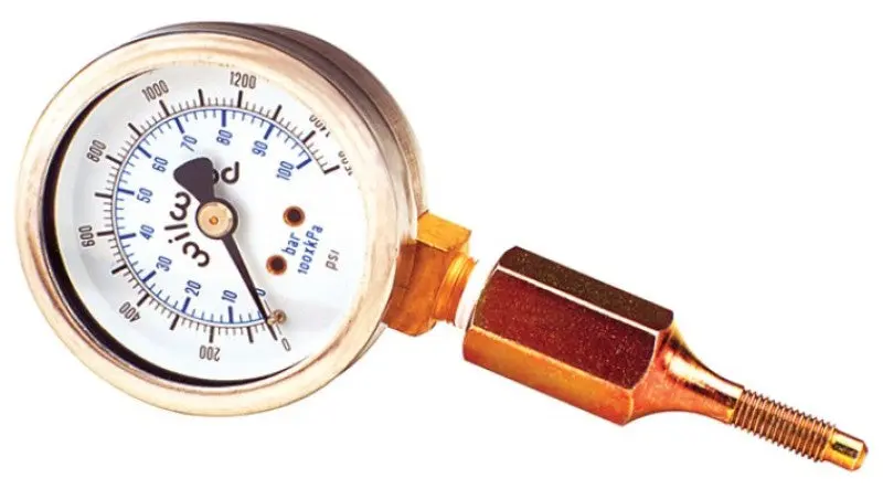 Wilwood Caliper Pressure Gauge 1500 PSI High Accuracy Brake System Testing Tool