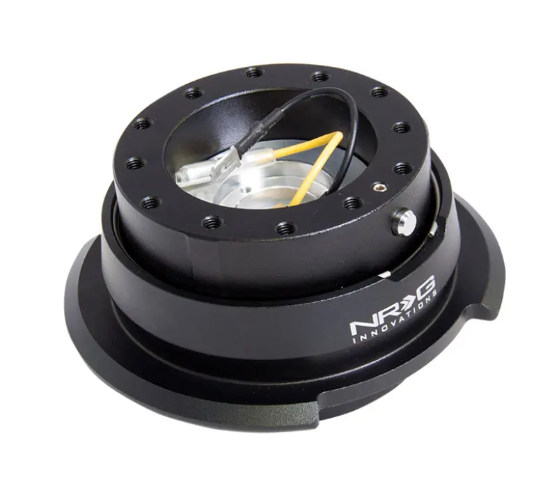 NRG Quick Release Kit Gen 2.8 Black Black Ring Racing Steering Wheel