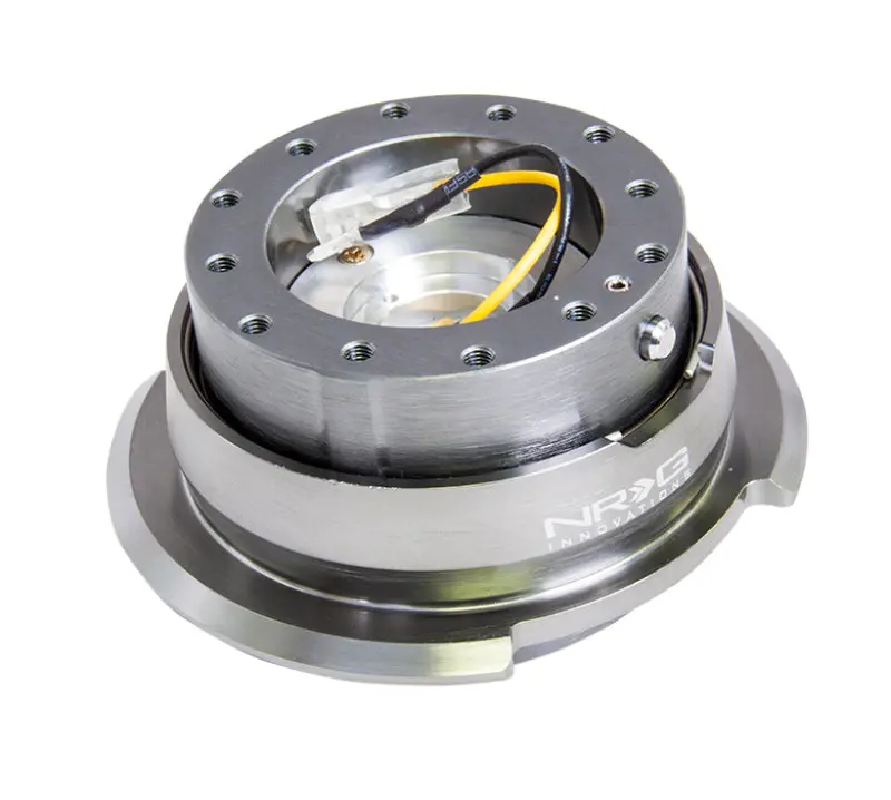 NRG Quick Release Kit Gen 2.8 Black Gunmetal Ring Steering Hub