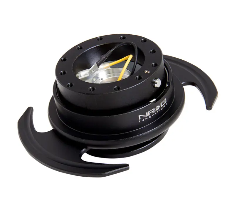 NRG Quick Release Kit Gen 3.0 Black Body Black Ring and Handles