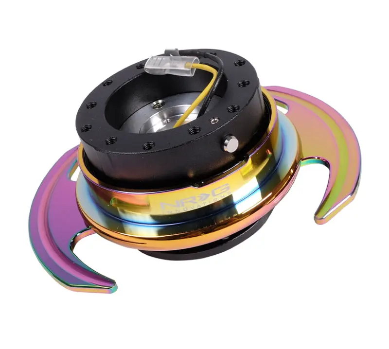 NRG Quick Release Kit Gen 3.0 Neochrome High-End Steering Wheels