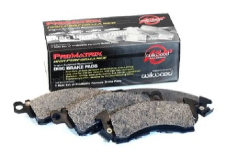 Wilwood Promatrix D1691 Brake Pad Set Racing and High-Performance Vehicles