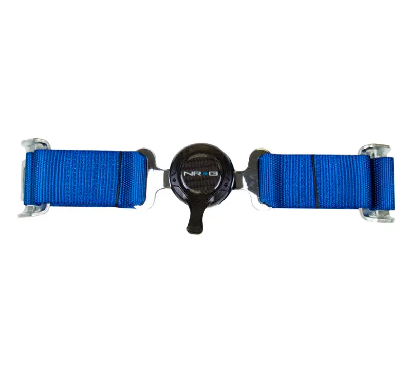NRG 4 Point 2 Inch Seat Belt Harness Cam Lock Blue