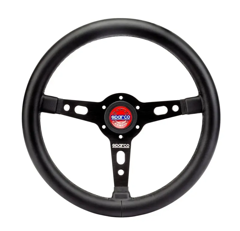Sparco Targa 350 Leather Steering Wheel Sports and Racing Cars