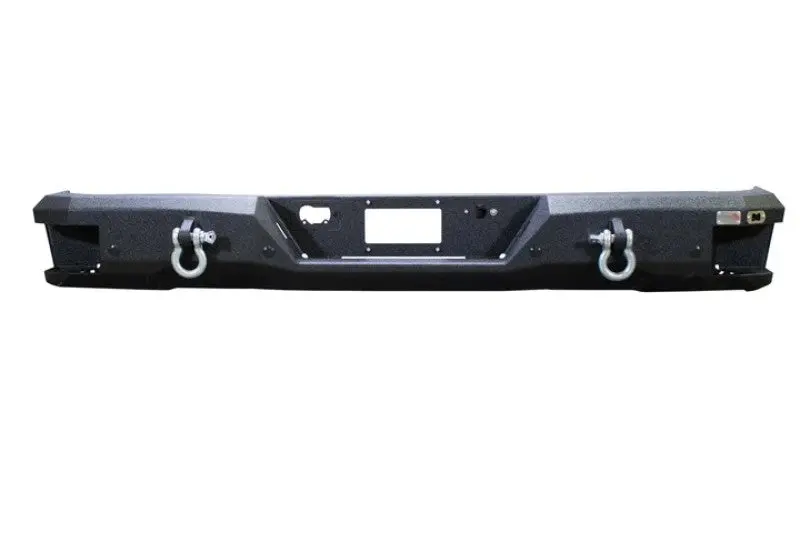 Fishbone Offroad 07-13 Chevy Silverado 1500 Rear Bumper Black Steel