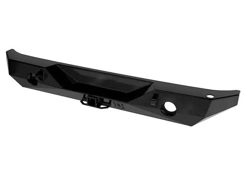 ICON 07-18 Jeep Wrangler JK Pro Series 2 Rear Bumper Hitch and Tabs