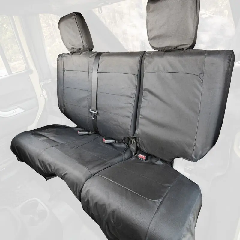 Rugged Ridge Ballistic Rear Seat Cover Black 840D Fabric 07-10 Jeep Wrangler JK 4Dr