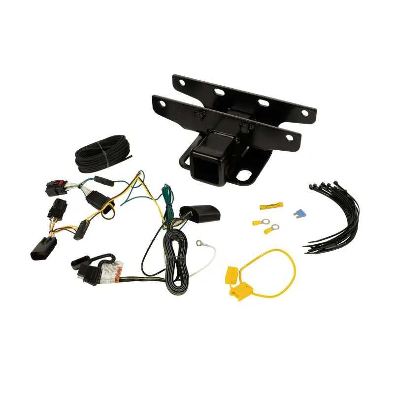 Rugged Ridge Receiver Hitch Kit Wiring Harness 18-20 Jeep Wrangler JL