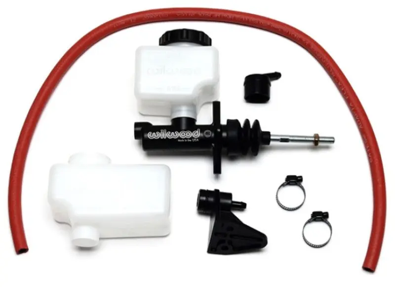 Wilwood Short Remote Master Cylinder Kit 1in Bore 3/8in-24 Banjo Outlet