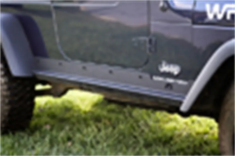 Rugged Ridge Heavy Duty Rocker Panel Guards 1997-2006 Jeep Wrangler TJ