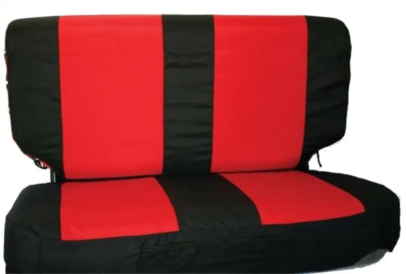 Rampage 1997-2002 Jeep Wrangler TJ Comfort Combo Seat Covers Black Grey