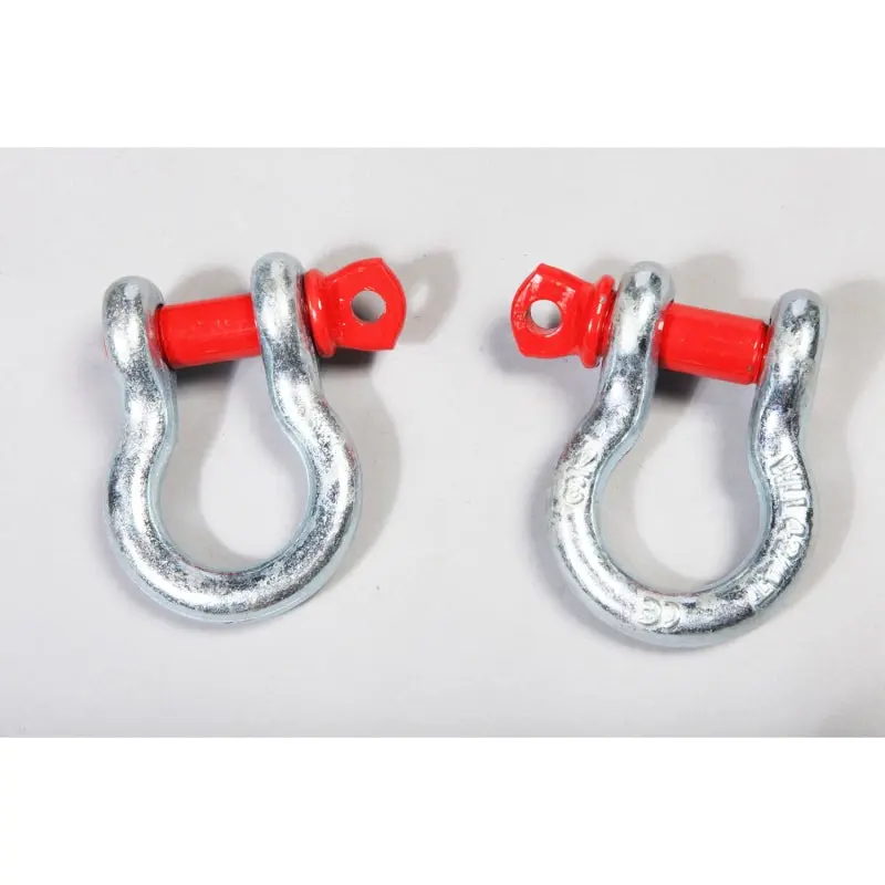 Rugged Ridge 3/4in 9500lb D-Shackle Set Off-Road Recovery