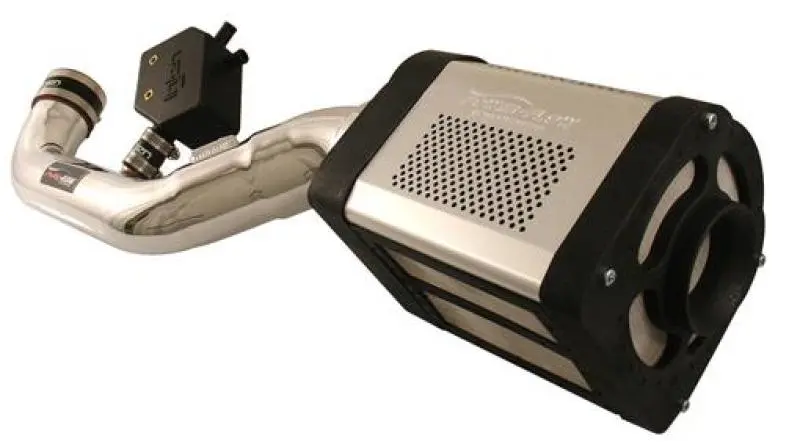 Injen 11 Ford Mustang GT V8 5.0L Power-Flow Wrinkle Black Short Ram Air Intake MR Tech and Heat Shield