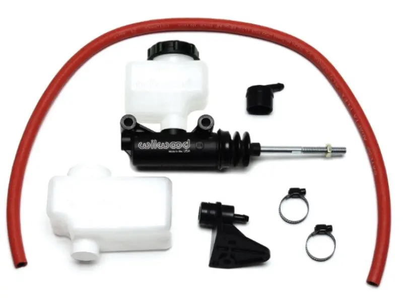 Wilwood Short Remote Side Mount Master Cylinder Kit 7/8in Bore 3/8in-24 Banjo Outlet