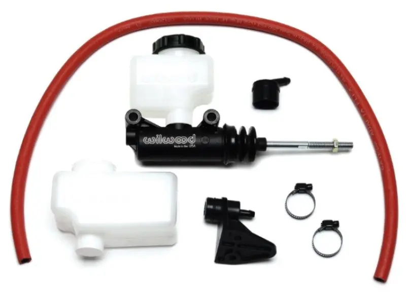 Wilwood Short Remote Side Mount Master Cylinder Kit 1in Bore 3/8in-24 Banjo Outlet